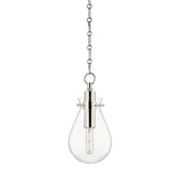 Ivy Pendant - 7.5 Inch - Polished Nickel by Hudson Valley
