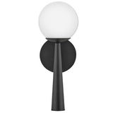 Izzy Wall Light Black By Lark Living - Front View