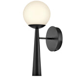 Izzy Wall Light Black By Lark Living
