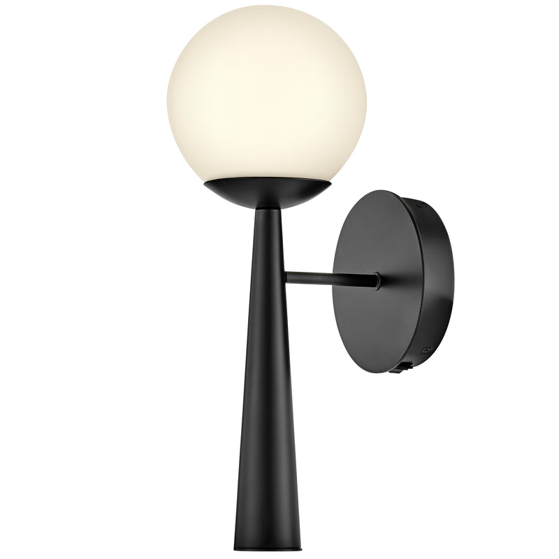 Izzy Wall Light Black By Lark Living