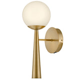 Izzy Wall Light Lacquered Brass By Lark Living 
