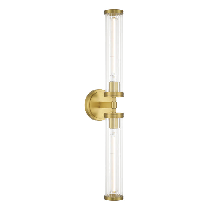 Jarvis 29'' LED Aged Brass Sconce by Crystorama