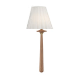 Jules 7.5'' LED Aged Brass + Wood Sconce by Crystorama