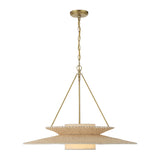 Juniper 29.5'' Soft Gold Chandelier by Crystorama