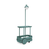 Jolly Trolley Lighted Bar Cart - Dark Sage