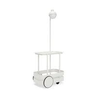 Jolly Trolley Lighted Bar Cart - Light Grey