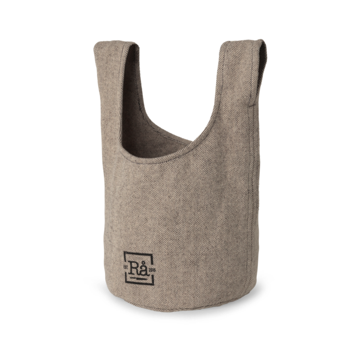 Rosendahl RÅ Bread Basket, Dark Grey, Ø: 7.9" By Rosendahl