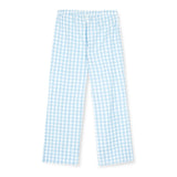 JUNA Barbara Lounge Pants - S/M / Light Blue/White view 2
