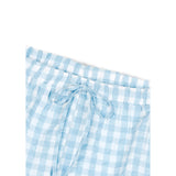 JUNA Barbara Lounge Pants - S/M / Light Blue/White view 3