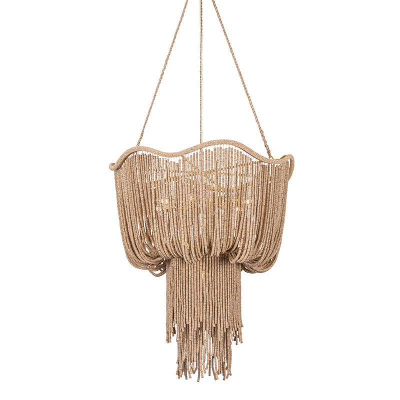 Jadeite Chandelier - 9 Light in Vintage Gold Leaf by Corbett