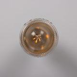 Jam Jar Flush Ceiling Light - Satin Brass