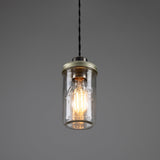 Jam-Jar Pendant - Antique Silver