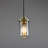 Jam-Jar Pendant - Satin Brass