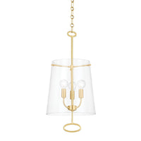 James Pendant - 11 Inch - Aged Brass by Hudson Valley