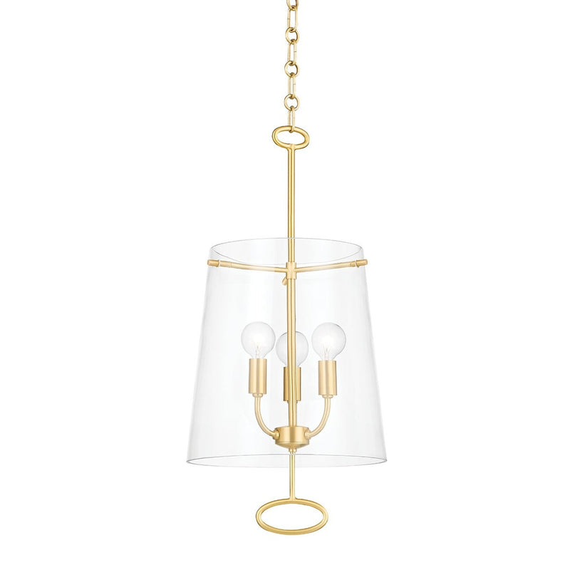James Pendant - 11 Inch - Aged Brass by Hudson Valley