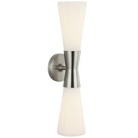 Jameson Wall Sconce Small Brushed Nickel By Matteo