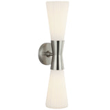 Jameson Wall Sconce Small Brushed Nickel By Matteo