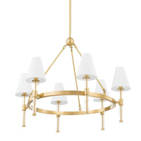 Janelle Chandelier - Aged Brass