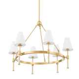 Janelle Chandelier - Aged Brass