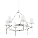 Janelle Chandelier - Polished Nickel