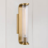 Jarvis 1 Light Sconce Aged Brass By Crystorama - Lifestyle View