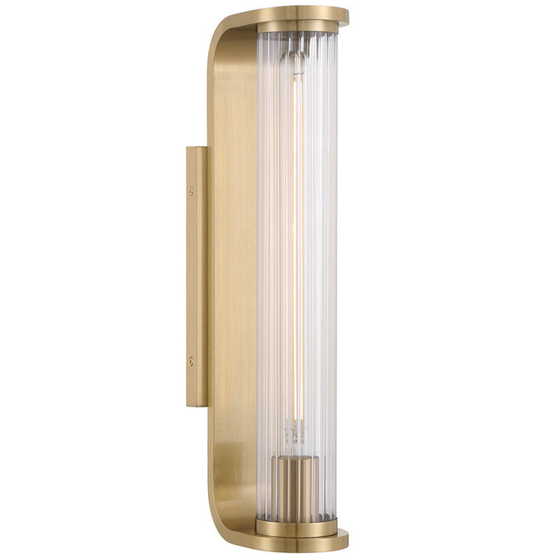 Jarvis 1 Light Sconce Aged Brass By Crystorama