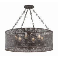 Jasmine Chandelier 25'' Forged Bronze