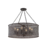 Jasmine Chandelier 25'' Forged Bronze