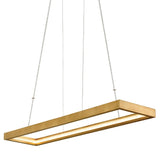 Jasmine Linear Suspension - Gold Leaf by Corbett