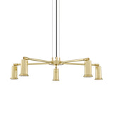 Jasper Chandelier - Polished Brass