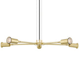 Jasper Chandelier - Polished Brass