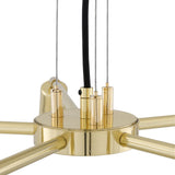 Jasper Chandelier - Polished Brass