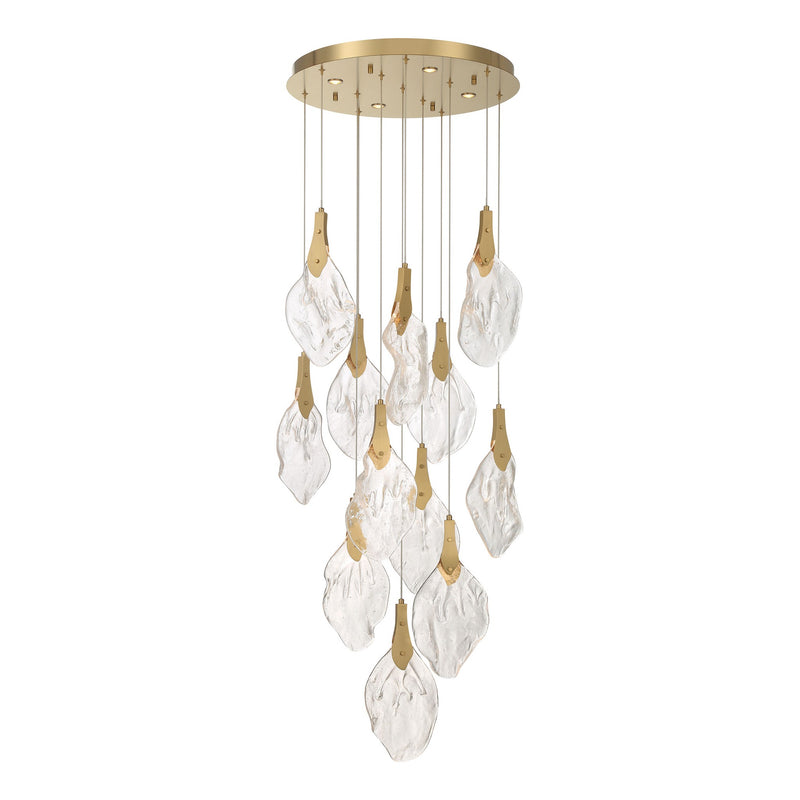 Jateo Multi-Light Chandelier 24 Inch Gold by Eurofase