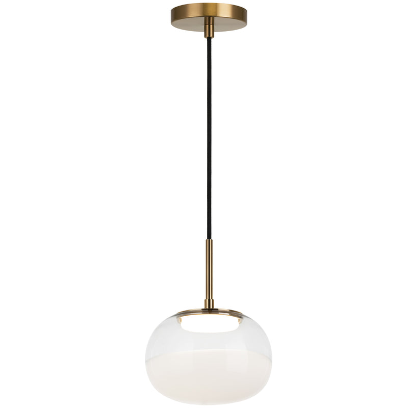 Jayce Pendant Light Aged Gold Brass Small By Matteo