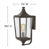 Jaymes Wall Mount Lantern