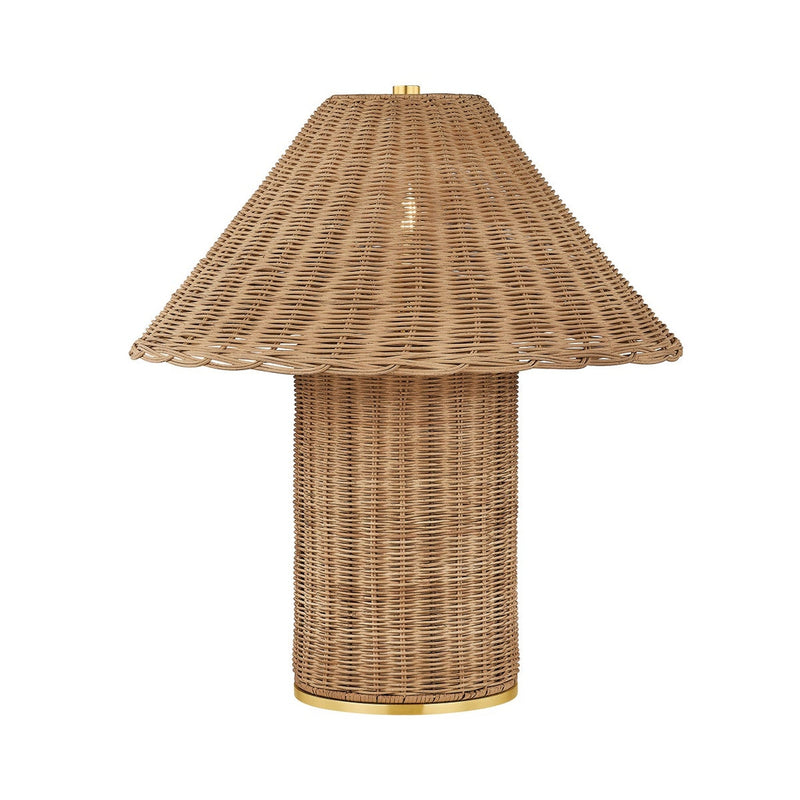 Jeanette Table Lamp - Aged Brass
