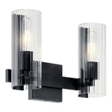 Jemsa Vanity Light 2 Lights Black By Kichler