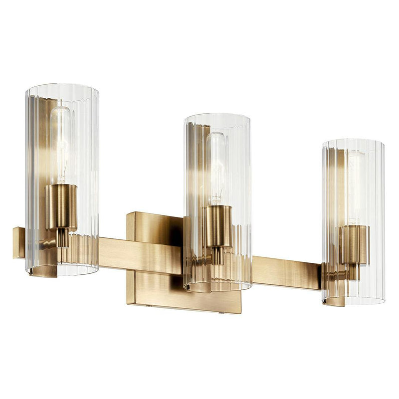 Jemsa Vanity Light 3 Lights Champange Bronze By Kichler