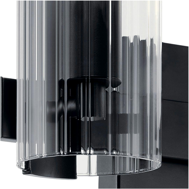 Jemsa Vanity Light 4 Lights Black By Kichler Detailed View