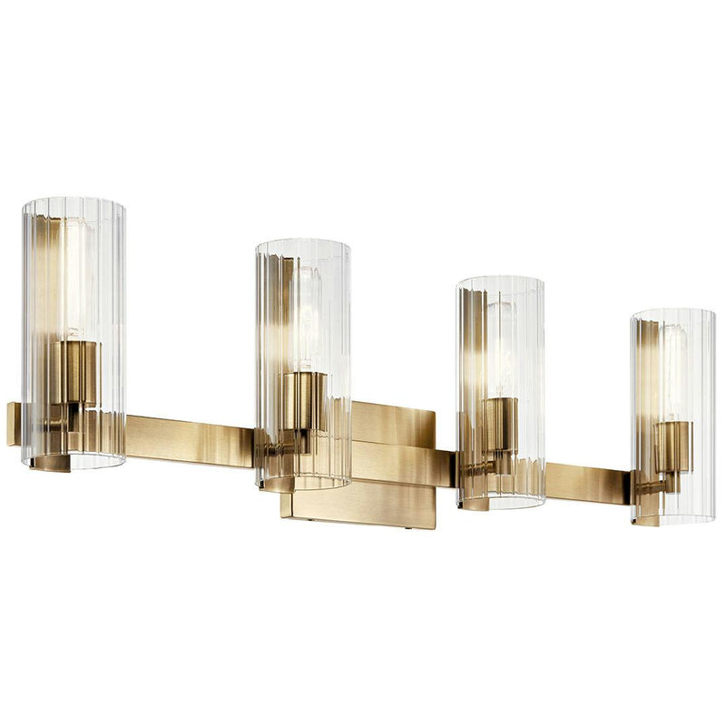 Jemsa Vanity Light 4 Lights Champange Bronze By Kichler