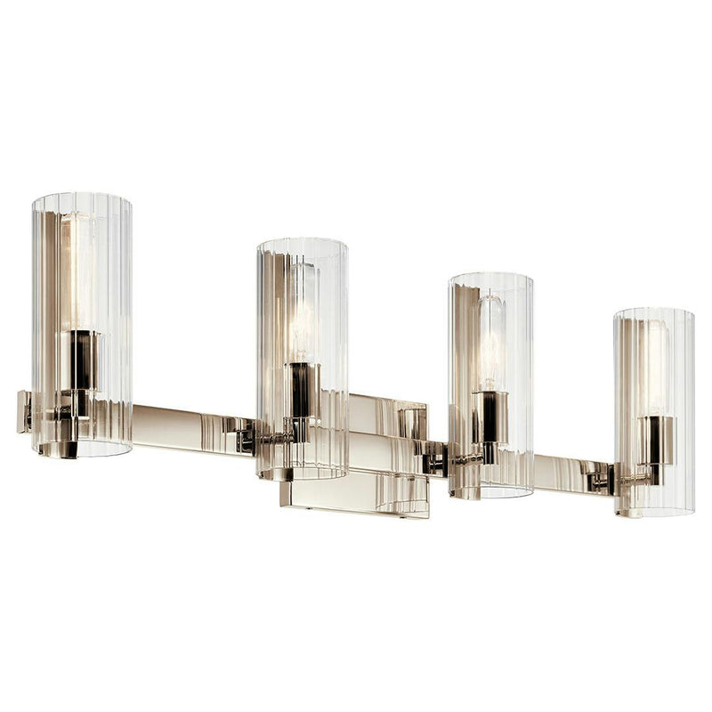 Jemsa Vanity Light 4 Lights Polished Nickel By Kichler
