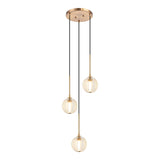 Jemyca Pendant 13 Inch Aged Gold Brass