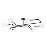 Jena Semi Flush - Polished Nickel