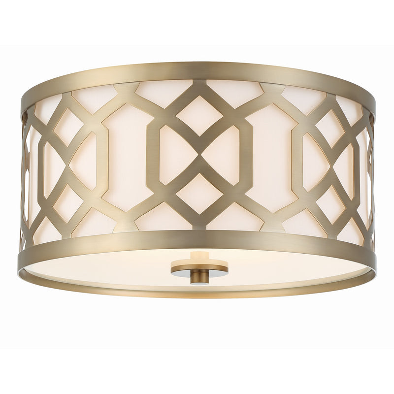 Jennings Flush Mount 16.25'' Aged Brass