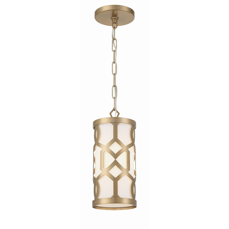 Jennings Pendant 6.25" Aged Brass