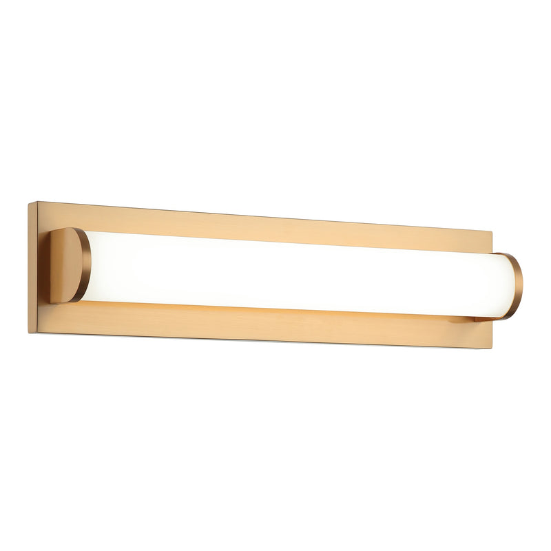 Jensen Wall Sconce 1-Light Aged Gold Brass