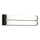Jensen Wall Sconce 2-Light Matte Black