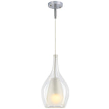 Jericho Pendant Light Chrome Medium By Matteo