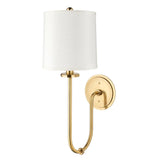 Jericho Wall Sconce - Aged Brass by Hudson Valley