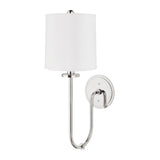 Jericho Wall Sconce - Polished Nickel by Hudson Valley
